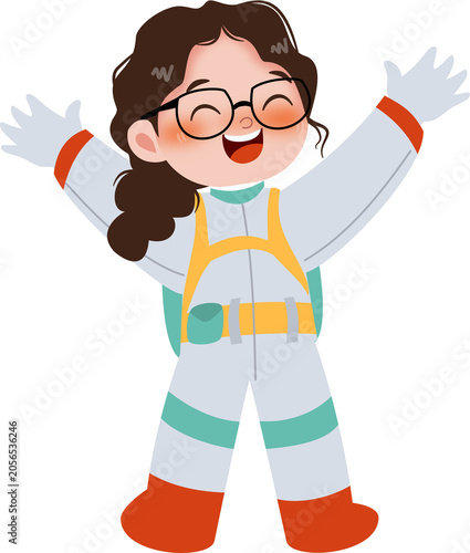 Astronaut kid