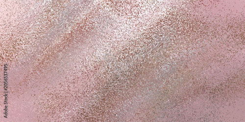Elegant Rose Gold Glitter Texture Background with Shimmering Metallic Effect.