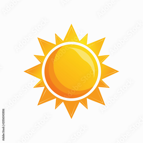 Stylized Sun Icon