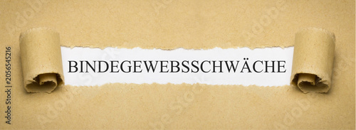 Tableau sur toile Bindegewebsschwäche