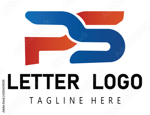 Photos Modern PS logo. letter ps icon