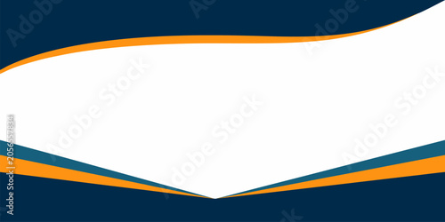 Quadro su tela South African grunge flag background, organic geometric shape blob blue white ba