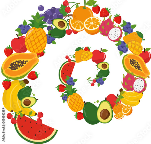 Fruit illustration