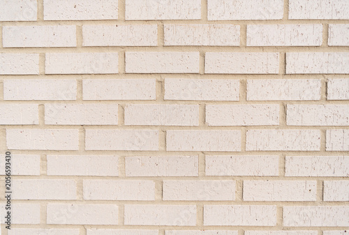 Fotografie Surface of white brickwall