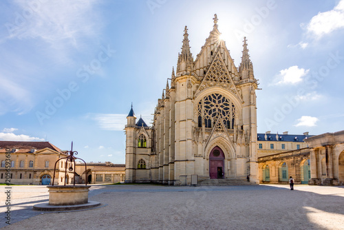 Sainte-Chapelle de Vincennes - royal chapel in Vincennes castle, Paris, France