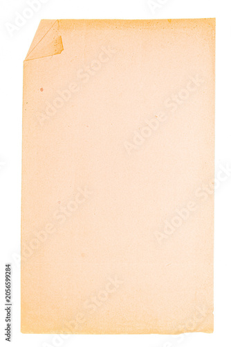Aged parchment paper texture set,  PNG isolated on transparent background, 