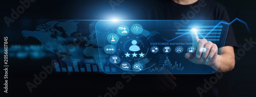 Photography Support manager using modern interface for customer satisfaction