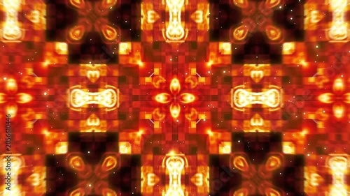 Abstract red loop bg