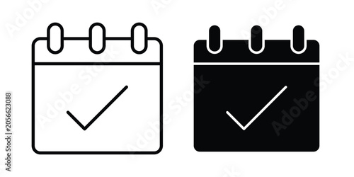 Foto Calendar check icon