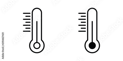 Obraz na płótnie Temperature icon