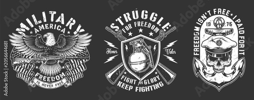 Fotografija Military logos of pride