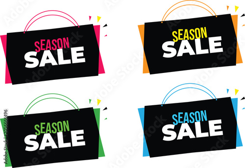 Season End Sale offer sticker