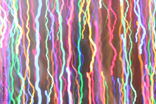 Photos Abstract colorful light streaks forming a vibrant neon dynamic pattern