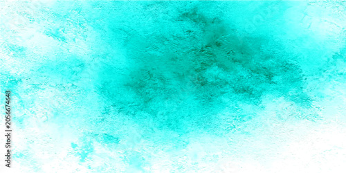 Photos Abstract watercolor texture with turquoise and white splashes resembling sea foam or ocean waves
