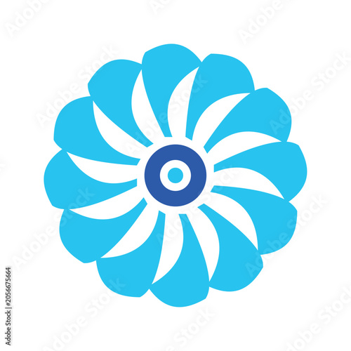 Fan Symbol Icon Vector Design