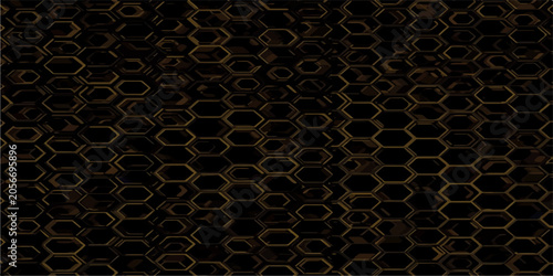 Obraz na plátně Black leather texture seamless leopard animal print background