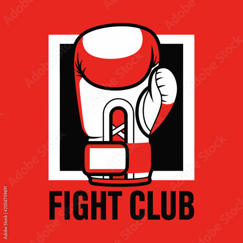 Energetic Boxing Glove Symbolizing Combat Sports And Athletic Excellence