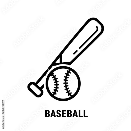 Iconic Baseball Equipment For Digital Sports Content Creation
