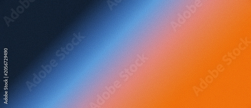 Blue and orange color gradient abstract background with vibrant transitions and modern visual texture