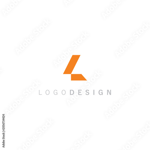 L Initial Logo Design. Letter L Icon Simple Vector