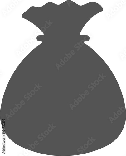 Quadro em tela Money Bag Icon on White background