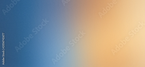 Abstract Blue and Brown Grainy Gradient Background for Webpage Header and Banner Design