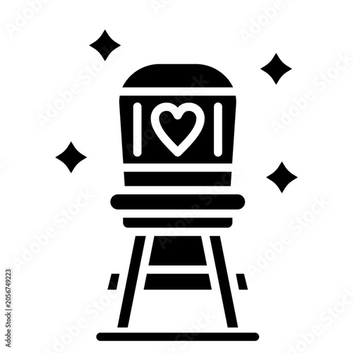 Baby chair Icon
