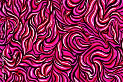 Abstract pink and purple swirl pattern design