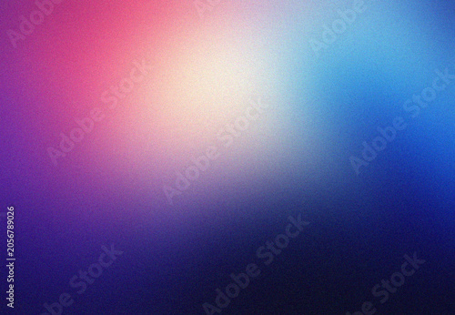 Abstract colorful gradient background with soft grainy texture