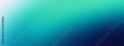 Smooth blue and green gradient abstract background texture