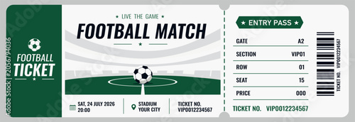 Foto Football Match Ticket