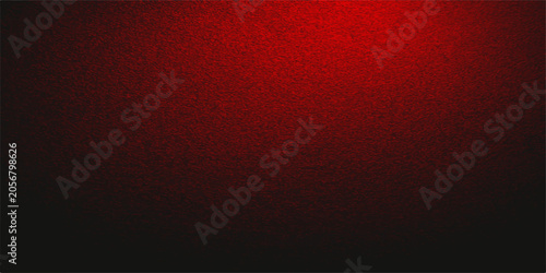 Quadro su tela Crimson gradient fading to black, creating a dramatic and intense atmosphere with a textured overlay