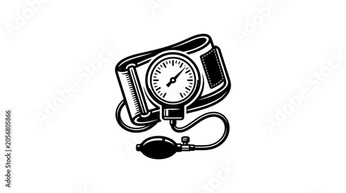 Blood Pressure Monitor Medical Device.