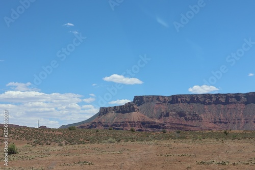 desert landscapes with red rock mountains and canyons (12)