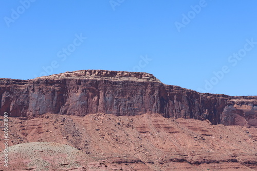 desert landscapes with red rock mountains and canyons (11)