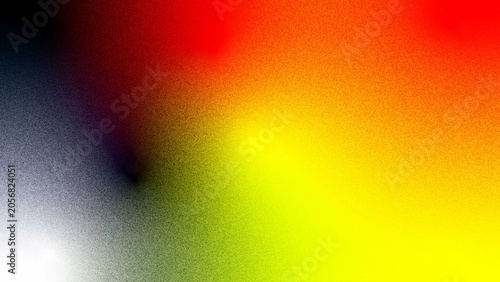 Valokuva Texture exhibits a rich gradient shifting from dark charcoal and red into brilliant yellow and light green zones across this contemporary digital art composition