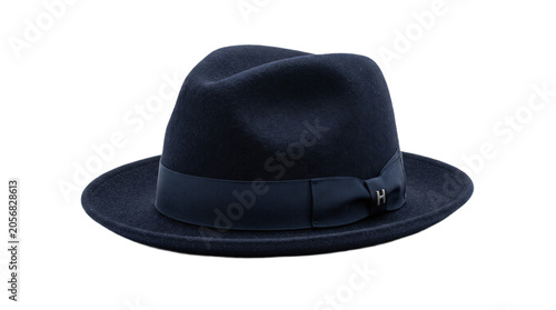 blue hat isolated on white