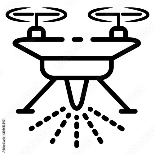 agricultural spraying drone