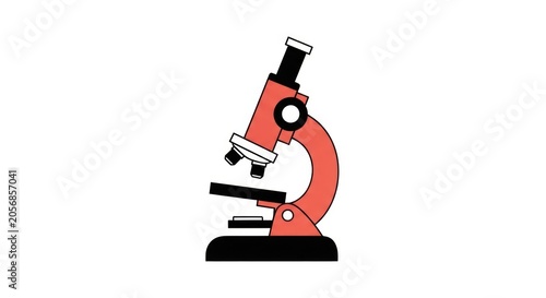 Laboratory microscope for scientific research.