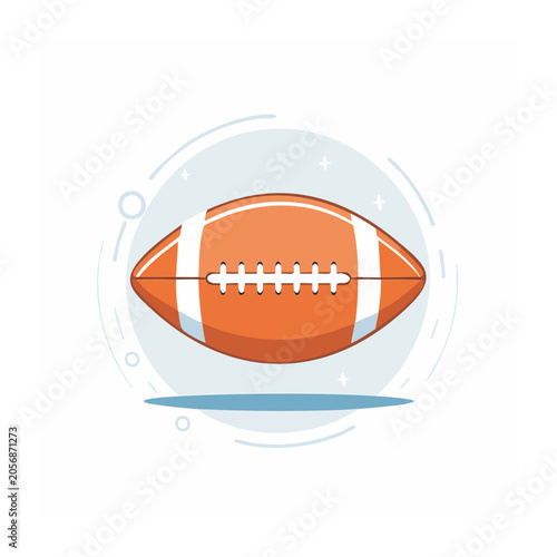 Flat design gear icon with orange cog