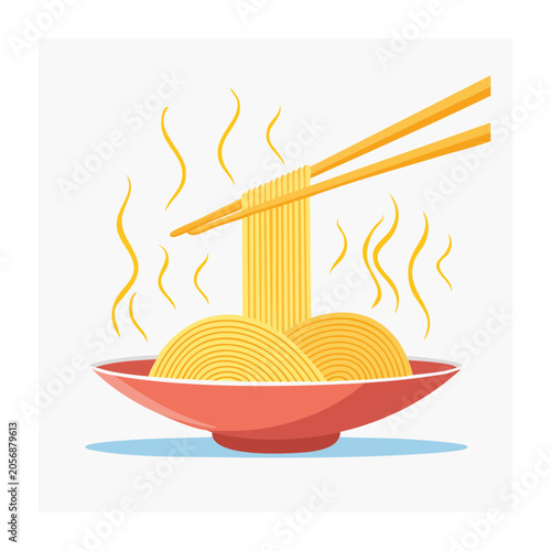 Yellow lightbulb with flame icon isolated