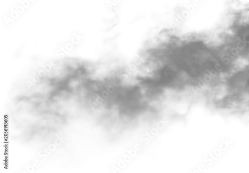 Tableau sur toile Ghostly grey smoke swirling obscuring background dark misty haze mysterious fog ethereal cloud texture overlay