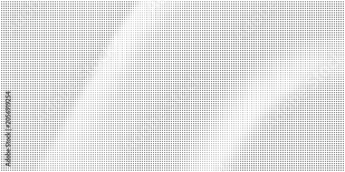 Slika na platnu Abstract monochrome halftone pattern with dot size variation halftone abstract
