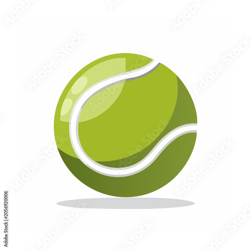 Minimalist 3D avocado on white background