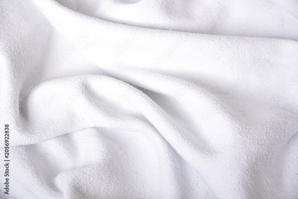 Fototapeta premium white fabric background