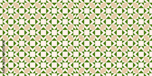 Abstract seamless traditional heritage  wallpaper and background  pattern design