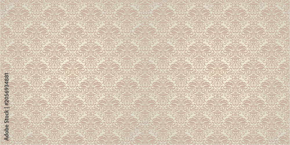 Fototapeta premium Abstract Seamless traditional heritage wallpaper and background pattern design