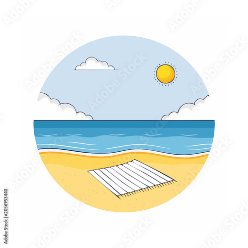 3D render of sun shining over Earth