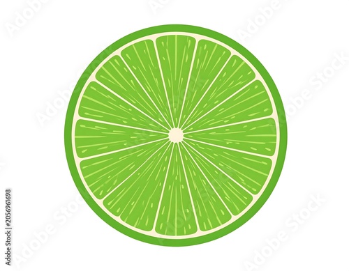 Vibrant green radial geometric pattern design.