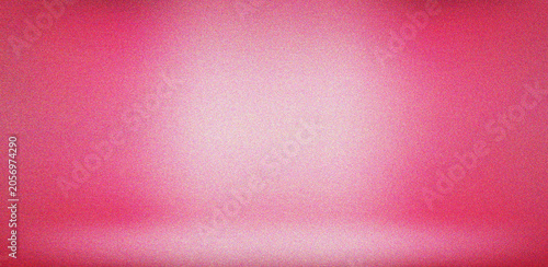 Obraz na płótnie Soft romantic pink gradient with central light spot and subtle grainy texture fo